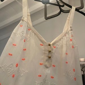 Silk white top. Size xs